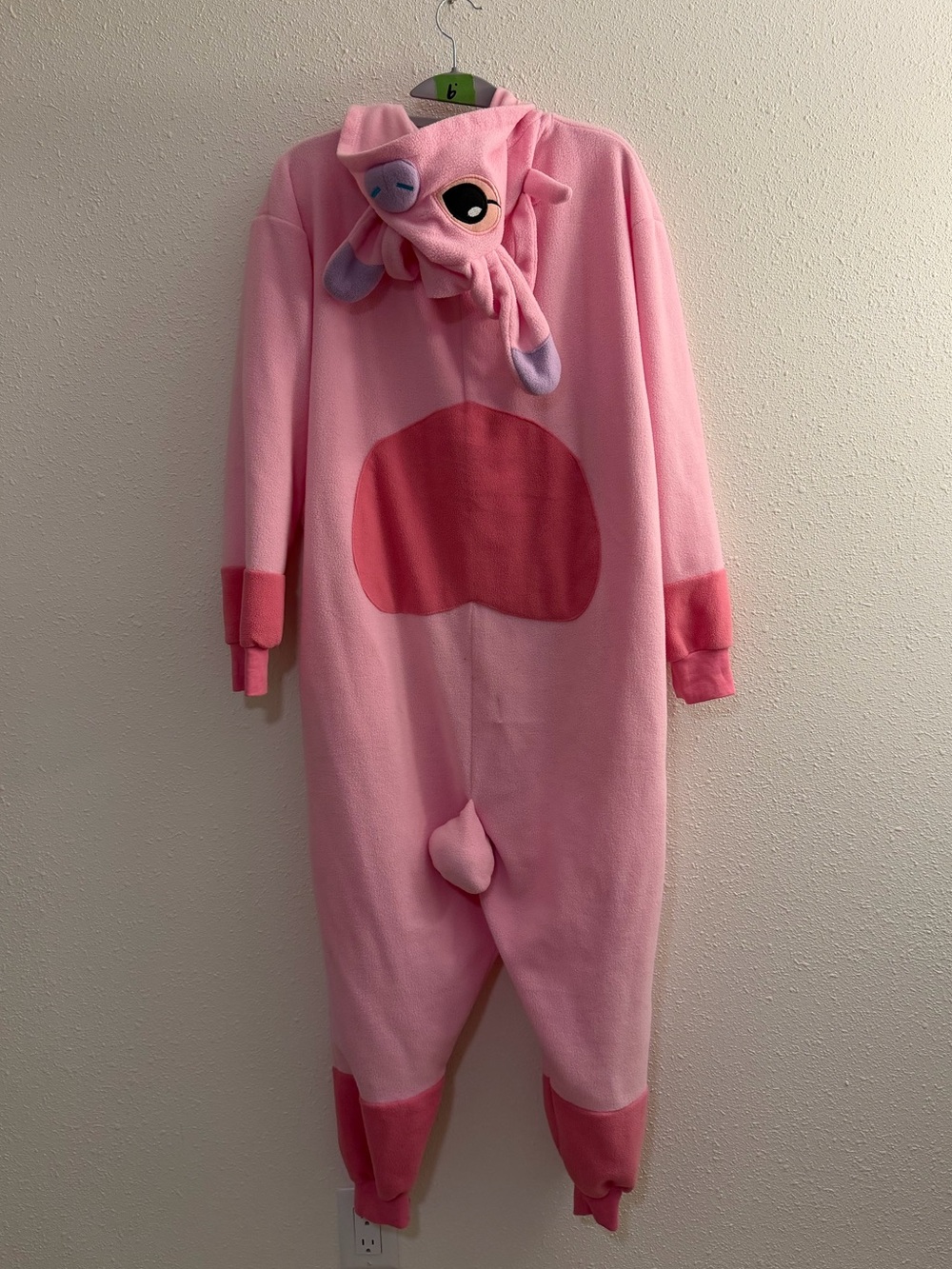 Angel from stitch One-Piece Hooded Pajama with Heart - Picture 2 of 4
